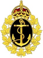 Royal Canadian Navy 1945 badge