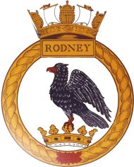HMS Rodney badge