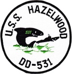 USS Hazelwood patch