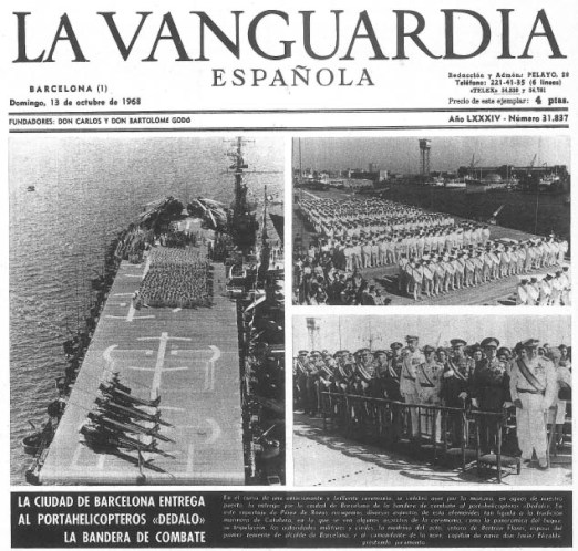 Dedalo 1968 La Vanguardia