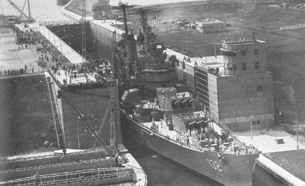 USS Macon - Esclusa Eisenhower