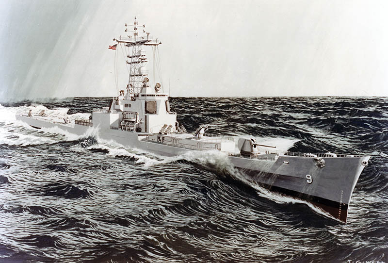 USS Long Beach refit - NHC