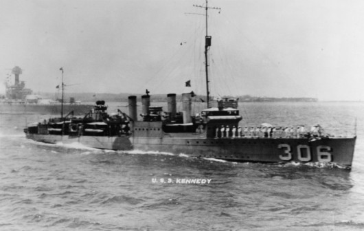 USS Kennedy DD-306 - NHC