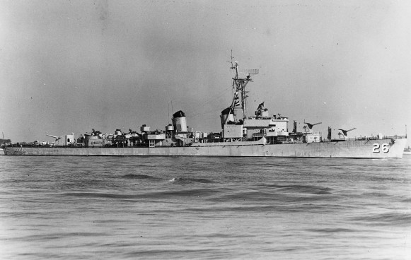 USS Harry F. Bauer DM26 01 - 1952 - NHC