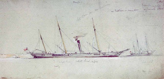 HMS Beagle 1854 - NMM
