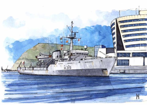 HMS Beagle H319 - RH
