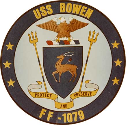 USS Bowen seal