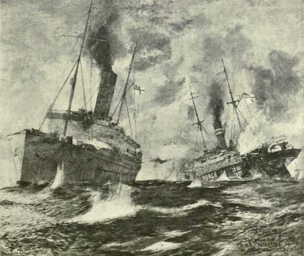 HMS Alcantara - 1916 - WK